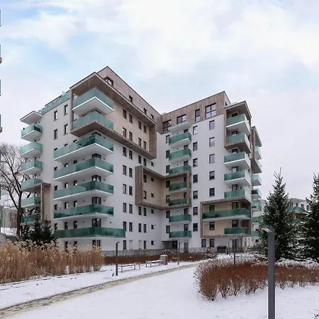 Subtle Grey Apartment With Furnished Balcony And Parking In Krakow By Noclegi Renters-2